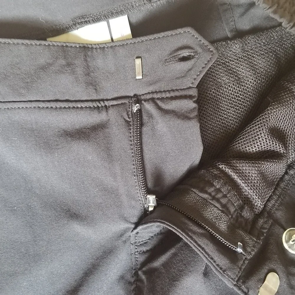 Athleta Womens Shorts sz 6, Black - Picture 9 of 13